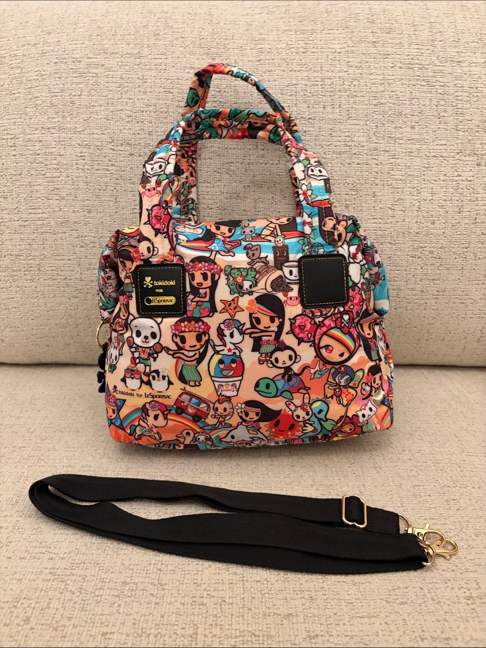 RARE - Hawaii Exclusive tokidoki Lesportsac Dolcezza Paragina satchel